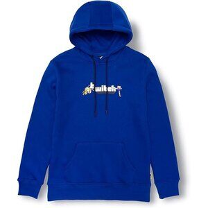 NEW Twitch x Street Fighter Hoodie royal blue fan gear New size 2XL